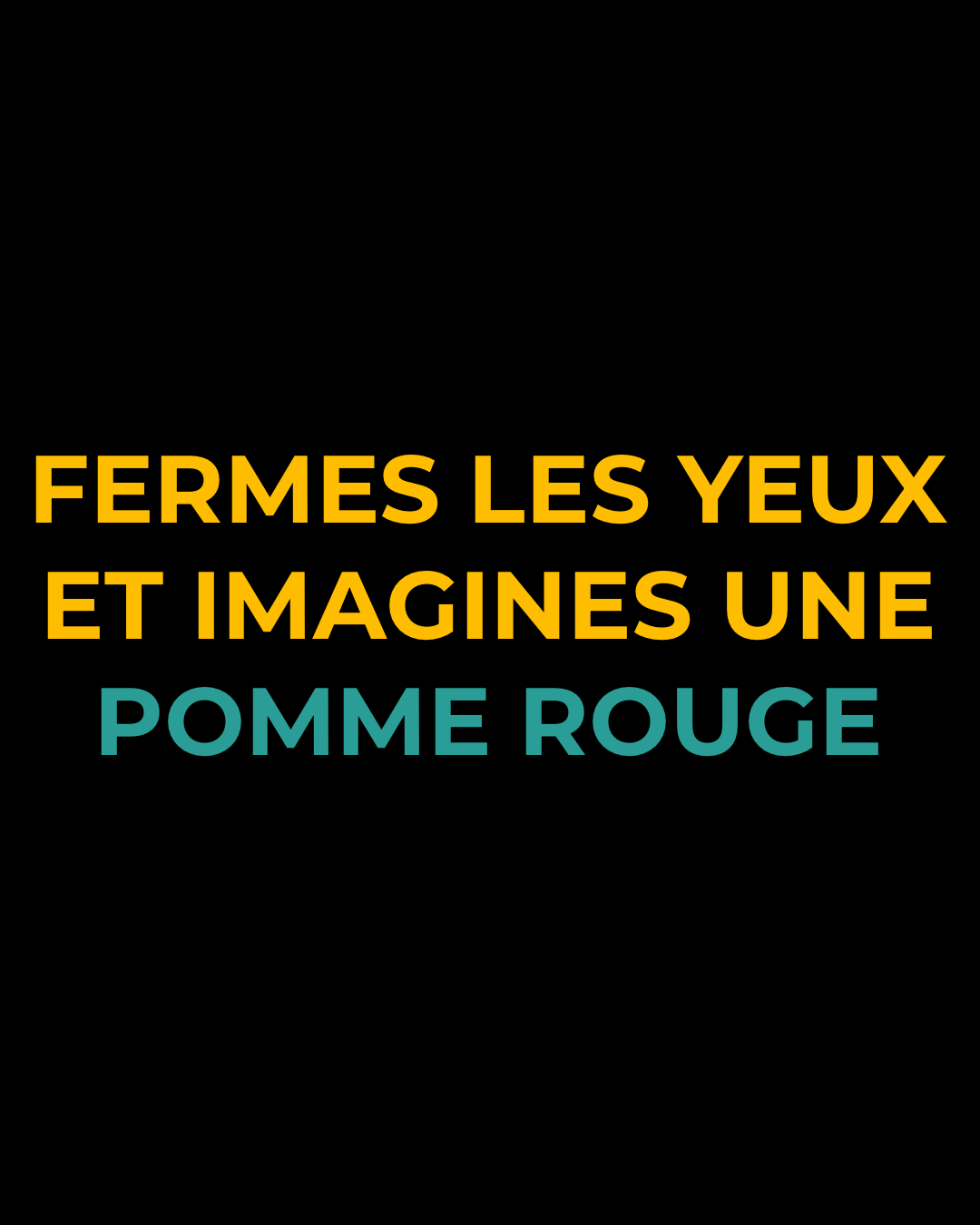 Récap aphantasie